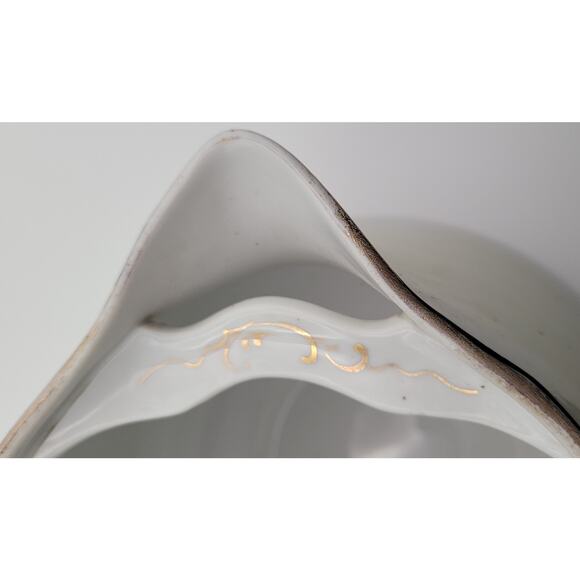 Vintage Lemonade Pitcher Hand Painted with Purple and Pink Raspberry Design - Picture 13 of 16